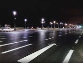 صور.. تخطيط وتجميل كورنيش الإسكندرية بالتزامن مع الحظر 