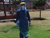 الجيش الأبيض.. أحمد جابر تمريض بمدينة أبو قير فى مواجهة فيروس كورونا