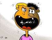 كاريكاتير صحيفة كويتية.. لا للعنصرية.. شعار كظاهرة صوتية فقط 