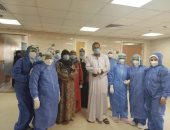 مستشفى الأقصر العام للعزل تشهد خروج 7 حالات بعد شفائهم من فيروس كورونا