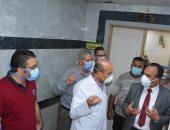 نائب محافظ المنيا يشدد على تكثيف أعمال النظافة والتطهير بمستشفى الصدر