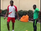 شاهد.. مباراة خماسية فى منزل جيرالدو بحضور جونيور أجاى