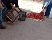 فض سوق محمد محمود بمدينة تلا فى المنوفية منعا للتزاحم بسبب فيروس كورونا 