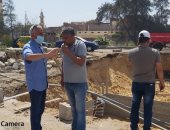 صور.. بدء أعمال تطوير البوابة الرئيسية لمدخل مدينة المحلة الكبرى