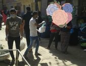 شباب قرية دروه بأشمون ينظمون حملات للتوعية وتوزيع الكمامات بالجهود الذاتية