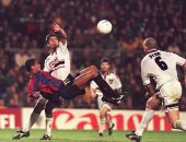 جول مورنينج.. "دبل كيك" ريفالدو يحرم مان يونايتد من الفوز على برشلونة