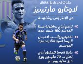 إنفوجراف.. عقبات فى طريق انتقال لاوتارو مارتينيز من الإنتر إلى برشلونة