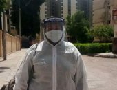 "سحر" ممرضة تطوعت لرعاية مرضى كورونا فى العزل المنزلى بأسوان