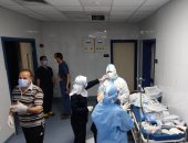 صور .. نجاح ثانى عملية ولادة قيصرية لأم مصابة بكورونا بمستشفى قها للحجر الصحى