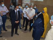 نائب محافظ المنيا يتفقد مستشفيات بنى مزار ويشدد على الالتزام بالإجراءات الوقائية