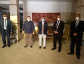 صور.. لجنة برلمانية ترصد جهود جامعة الوادى الجديد لتسهيل التعامل الالكترونى