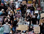 مسيرة فى شوارع طوكيو ضد التمييز العنصرى وانتهاكات الشرطة