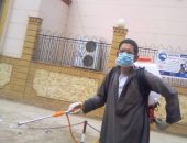 استمرار أعمال تطهير المصالح الحكومية والمناطق السكنية بالمحلة الكبرى