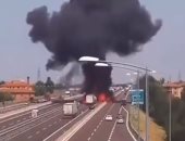فيديو جديد للحظة انفجار شاحنة صهريج للغاز الطبيعى فى الصين