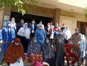 خروج 7 حالات شفاء لمصابي فيروس كورونا من مستشفى حميات كفر صقر