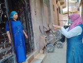 صور .. القومى للمرأة بالشرقية يواصل حملاته بالقرى والعزب لمواجهة كورونا