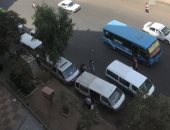  سكان عمارات رابعة بشارع النزهة يشكون موقف عشوائى للميكروباصات