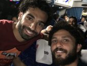 حسام غالى وآسر ياسين يهنئان محمد صلاح بعيد ميلاده: "مين بيصطاد أحسن"