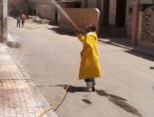 صور.. تطهير قرى التفتيش بالعامرية غرب الإسكندرية بعد ظهور إصابات "كورونا"