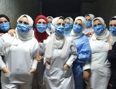 الجيش الأبيض.. طاقم تمريض بلقاس على خط مواجهة كورونا بمستشفى تمى الأمديد