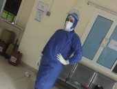 الجيش الأبيض.. "أميرة" ممرضة بحجر تمي الأمديد الصحي في مواجهة فيروس كورونا