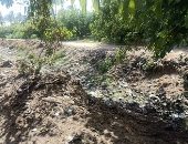 أهالى عرب العيايدة مركز الخانكة بالقليوبية يشكون جفاف الترعة