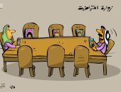 كاريكاتير صحيفة كويتية.. الزيارات العائلة فى زمن الكورونا  
