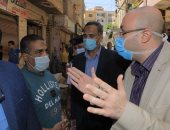 محافظ بنى سويف يتابع رفع الإشغالات وتكثيف أعمال النظافة