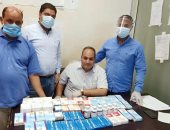 جمارك مطار سوهاج الدولى تضبط محاولة تهريب كمية من الأدوية البشرية