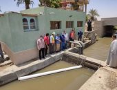 القومى لبحوث المياه يجرى قياسات للتأكد من كفاءة محطات رفع المياه بالفيوم
