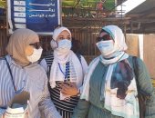 متطوعون يطلقون حملة "صحتك أمانة" بشمال سيناء.. صور