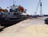 شحن 5000 طن أسمنت وتدوال 22 سفينة بموانئ بورسعيد