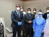 محافظ الفيوم يشهد تدشين أول جهاز لفصل بلازما الدم للمتعافين من كورونا