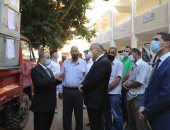 محافظ قنا يتفقد أعمال تجهيز مركز توزيع أسئلة الثانوية العامة
