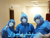 الحجر الصحى بأسوان يشهد رابع ولادة قيصرية للمصابات بكورونا.. صور