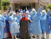 فيديو.. فرحة معمرة 96 سنة بالشرقية بعد شفائها من الكورونا