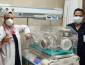 مستشفى إسنا للعزل تعلن إجراء ولادة قيصرية جديدة لسيدة مصابة بكورونا.. صور