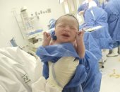 نجاح ثالث ولادة قيصرية لأم مصابة بكورونا بمستشفى قها للحجر الصحى.. صور