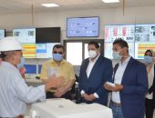 نائب محافظ بنى سويف يصطحب شباب مبادرة تأهيل وتمكين لتفقد محطة الكهرباء 