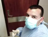 جيشنا الأبيض.. "محمد" يواجهة فيروس كورونا من داخل مستشفى وادى النيل