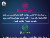 الصحة: تلقينا 200 ألف طلب تسجيل للتبرع بالدم عبر حملة الوزارة على فيس بوك