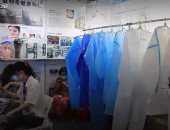 فيديو ..انطلاق أول معرض متخصص فى تقنيات الوقاية من كورونا بالصين