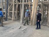 حي ثان المحلة الكبرى يشن حملة لإزالة مخالفات البناء .. صور 