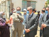 صور .. محافظ كفر الشيخ: مشروع الصرف الصحى بمصيف بلطيم يخدم 200 ألف نسمة