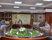 نائب محافظ بنى سويف يناقش خطة تنمية المنطقة المحيطة بمحور عدلى منصور