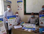 حملات توعية للوقاية من كورونا بمركز نخل وسط سيناء.. صور 