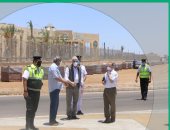 محافظ جنوب سيناء يتفقد مشروعات شرم الشيخ استعدادا لافتتاحها فى 30 يونيو الجارى
