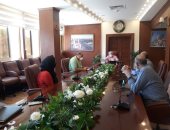 محافظ بورسعيد: إجراءات وقائية لطلاب الثانوية العامة منذ وصولهم اللجان.. صور