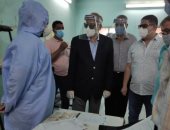 محافظ الجيزة يتفقد مستشفى أم المصريين لمتابعة الحالة الصحية للمرضى 