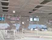 سكان شارع الحمهورية بكفر طهرمس يشكون انتشار مياه الصرف الصحى